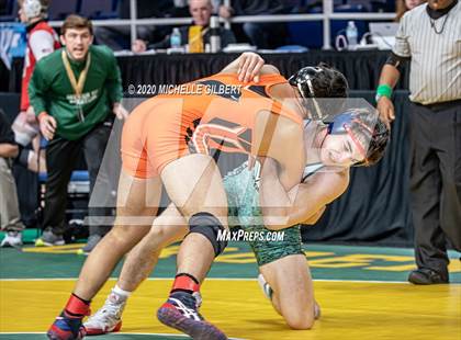 Thumbnail 2 in NYSPHSAA Wrestling D2 Round 1 (152lbs to 285lbs) photogallery.
