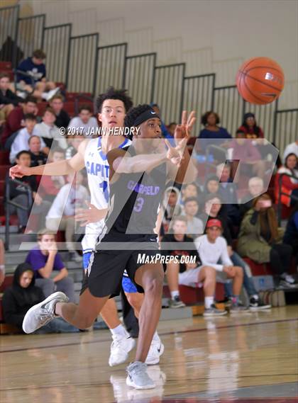 Thumbnail 3 in Capital Christian vs. Garfield (Rancho Mirage Holiday Invitational) photogallery.