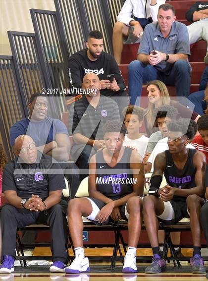 Thumbnail 2 in Capital Christian vs. Garfield (Rancho Mirage Holiday Invitational) photogallery.