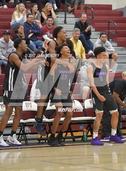 Thumbnail 2 in Capital Christian vs. Garfield (Rancho Mirage Holiday Invitational) photogallery.