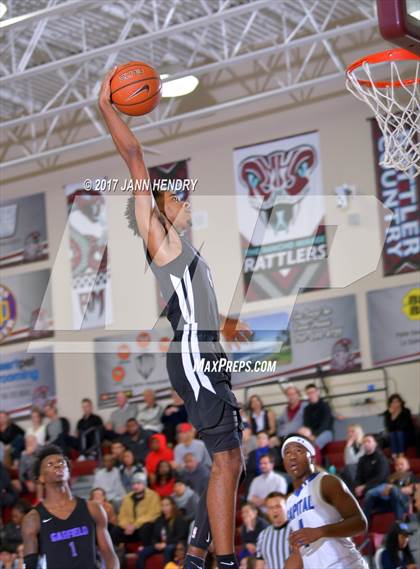 Thumbnail 2 in Capital Christian vs. Garfield (Rancho Mirage Holiday Invitational) photogallery.