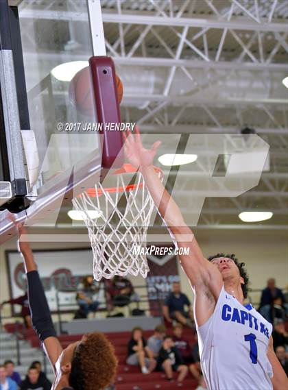 Thumbnail 2 in Capital Christian vs. Garfield (Rancho Mirage Holiday Invitational) photogallery.