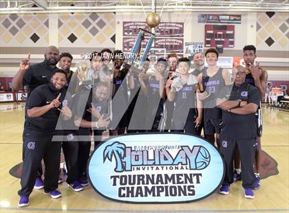 Thumbnail 1 in Capital Christian vs. Garfield (Rancho Mirage Holiday Invitational) photogallery.