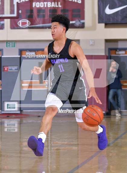 Thumbnail 1 in Capital Christian vs. Garfield (Rancho Mirage Holiday Invitational) photogallery.