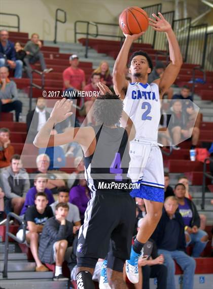 Thumbnail 2 in Capital Christian vs. Garfield (Rancho Mirage Holiday Invitational) photogallery.