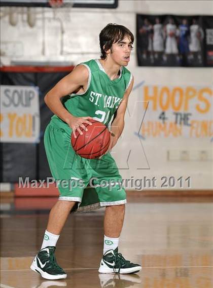 Thumbnail 3 in St. Mary's vs. Rio Linda (Hoops 4 the Human Fund) photogallery.