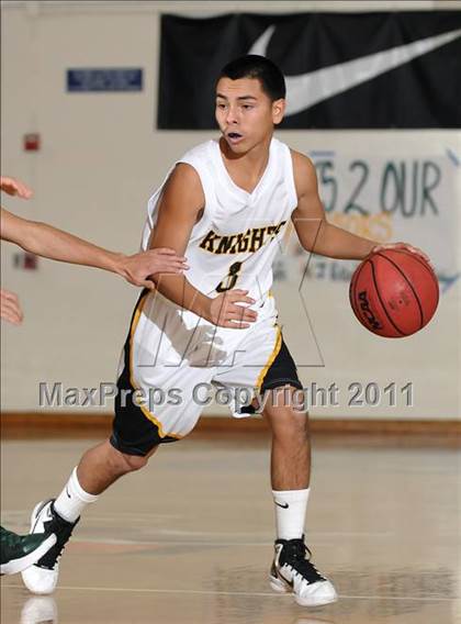 Thumbnail 2 in St. Mary's vs. Rio Linda (Hoops 4 the Human Fund) photogallery.