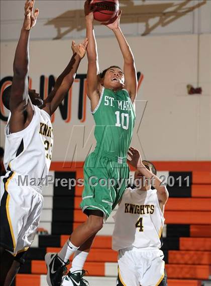 Thumbnail 1 in St. Mary's vs. Rio Linda (Hoops 4 the Human Fund) photogallery.