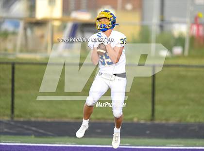 Thumbnail 1 in Greenfield-Central @ Muncie Central (Scrimmage) photogallery.