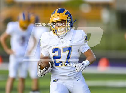 Thumbnail 3 in Greenfield-Central @ Muncie Central (Scrimmage) photogallery.