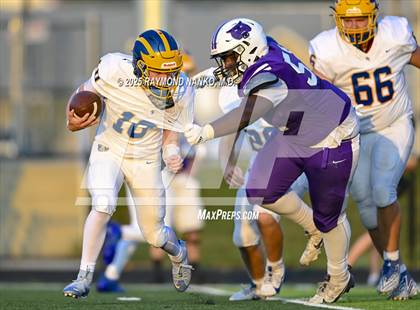 Thumbnail 3 in Greenfield-Central @ Muncie Central (Scrimmage) photogallery.