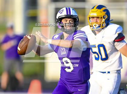 Thumbnail 1 in Greenfield-Central @ Muncie Central (Scrimmage) photogallery.