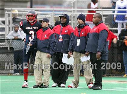 Thumbnail 1 in Sheepshead Bay @ Erasmus Hall (PSAL Championship Division Quarterfinal) photogallery.