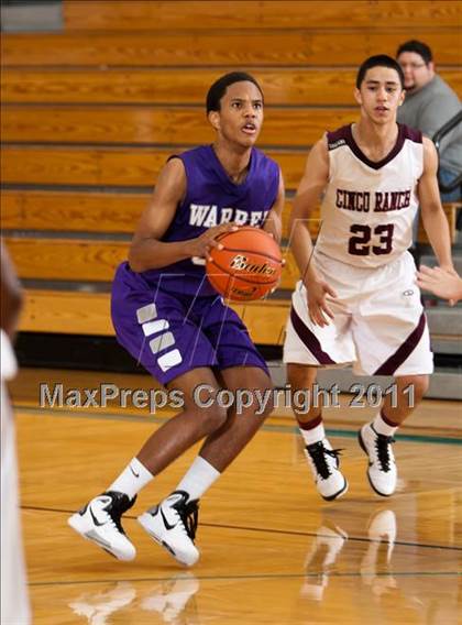 Thumbnail 1 in Warren vs Cinco Ranch (McDonald's Texas Invitational) photogallery.