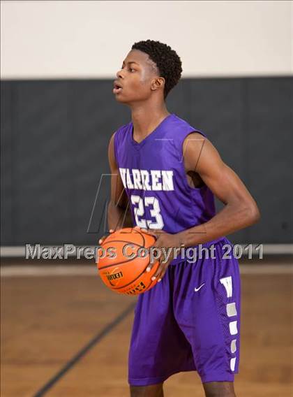 Thumbnail 2 in Warren vs Cinco Ranch (McDonald's Texas Invitational) photogallery.