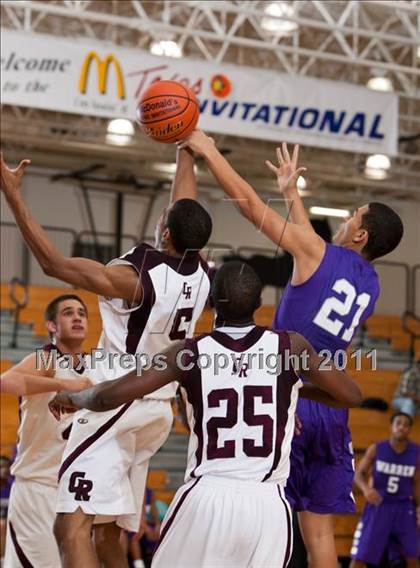 Thumbnail 2 in Warren vs Cinco Ranch (McDonald's Texas Invitational) photogallery.