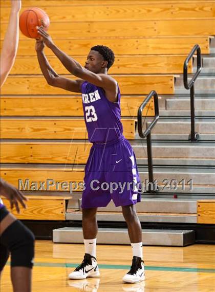 Thumbnail 2 in Warren vs Cinco Ranch (McDonald's Texas Invitational) photogallery.