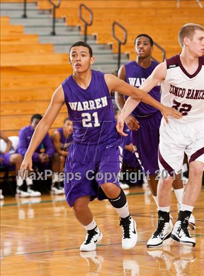 Thumbnail 3 in Warren vs Cinco Ranch (McDonald's Texas Invitational) photogallery.
