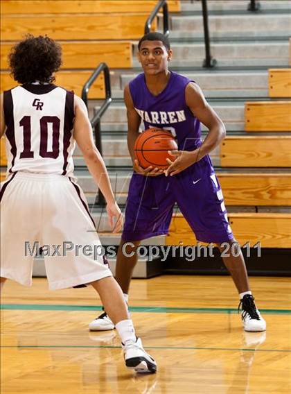 Thumbnail 2 in Warren vs Cinco Ranch (McDonald's Texas Invitational) photogallery.