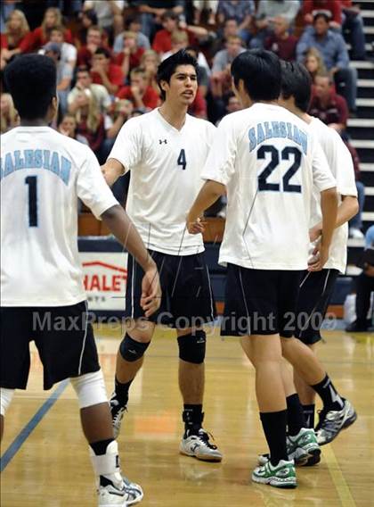 Thumbnail 3 in Salesian vs. St. Margaret's (CIF SS D5 Final) photogallery.