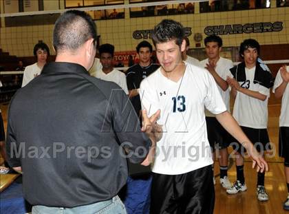 Thumbnail 1 in Salesian vs. St. Margaret's (CIF SS D5 Final) photogallery.