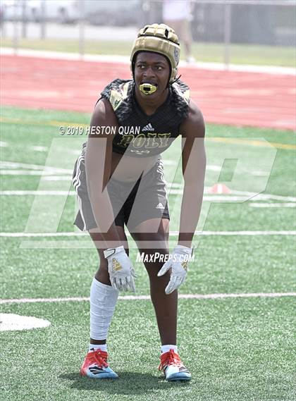 Thumbnail 1 in Rancho Cucamonga vs. Long Beach Poly (Battle at the Beach 7x7) photogallery.