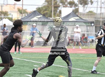 Thumbnail 3 in Rancho Cucamonga vs. Long Beach Poly (Battle at the Beach 7x7) photogallery.