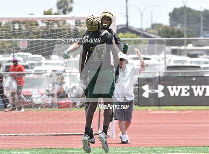 Thumbnail 1 in Rancho Cucamonga vs. Long Beach Poly (Battle at the Beach 7x7) photogallery.