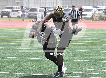 Thumbnail 2 in Rancho Cucamonga vs. Long Beach Poly (Battle at the Beach 7x7) photogallery.