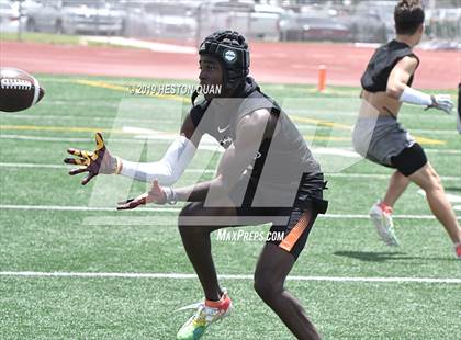 Thumbnail 1 in Rancho Cucamonga vs. Long Beach Poly (Battle at the Beach 7x7) photogallery.