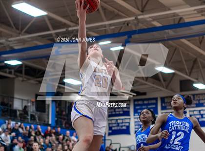 Thumbnail 2 in Manchester Township vs. Trenton Catholic Academy (Coaches Choice Shore Challenge) photogallery.