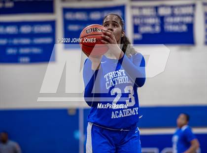 Thumbnail 3 in Manchester Township vs. Trenton Catholic Academy (Coaches Choice Shore Challenge) photogallery.