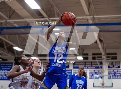Thumbnail 3 in Manchester Township vs. Trenton Catholic Academy (Coaches Choice Shore Challenge) photogallery.