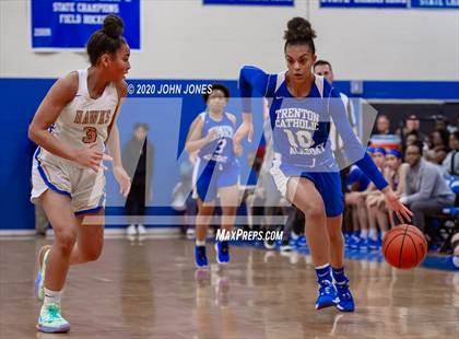 Thumbnail 2 in Manchester Township vs. Trenton Catholic Academy (Coaches Choice Shore Challenge) photogallery.