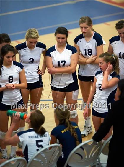 Thumbnail 1 in Sacred Heart Prep vs. Notre Dame-Belmont (CIF CCS D4 Final) photogallery.