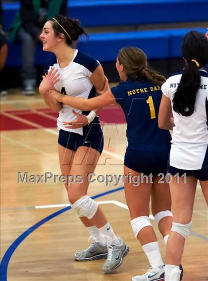 Thumbnail 3 in Sacred Heart Prep vs. Notre Dame-Belmont (CIF CCS D4 Final) photogallery.
