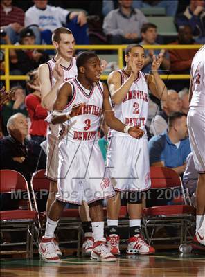 Thumbnail 3 in Jamesville-DeWitt vs Peekskill (NYSPHSAA Class A Semifinals) photogallery.