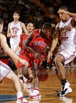 Thumbnail 3 in Jamesville-DeWitt vs Peekskill (NYSPHSAA Class A Semifinals) photogallery.