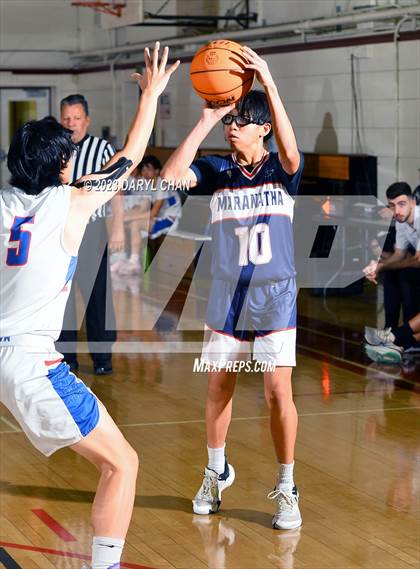 Thumbnail 1 in Maranatha vs San Gabriel  Mark Keppel Tournament photogallery.
