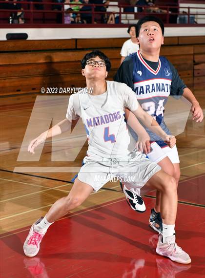 Thumbnail 3 in Maranatha vs San Gabriel  Mark Keppel Tournament photogallery.