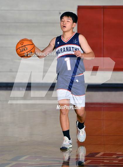 Thumbnail 3 in Maranatha vs San Gabriel  Mark Keppel Tournament photogallery.