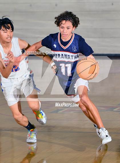 Thumbnail 3 in Maranatha vs San Gabriel  Mark Keppel Tournament photogallery.