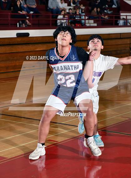 Thumbnail 1 in Maranatha vs San Gabriel  Mark Keppel Tournament photogallery.