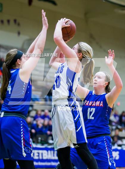 Thumbnail 2 in Panama vs. South Kortright Central (NYSPHSAA Class D Semifinal) photogallery.