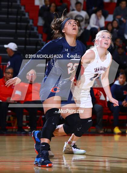 Thumbnail 1 in Chaminade vs. Redondo Union (Battle at the Beach) photogallery.