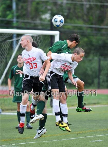 Thumbnail 2 in Pinckney vs Groves (Detroit Country Day Tournament) photogallery.