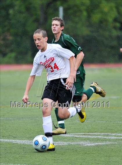 Thumbnail 3 in Pinckney vs Groves (Detroit Country Day Tournament) photogallery.