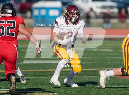 Thumbnail 3 in Loyola Academy vs. Huntley (IHSA Class 8A Quarterfinal) photogallery.