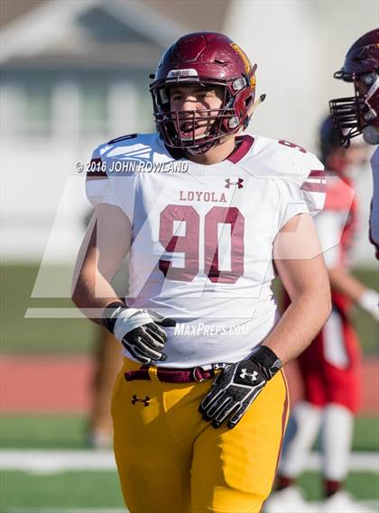Thumbnail 3 in Loyola Academy vs. Huntley (IHSA Class 8A Quarterfinal) photogallery.