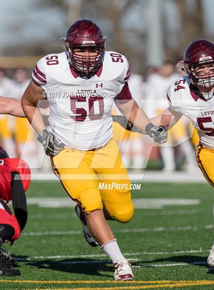 Thumbnail 1 in Loyola Academy vs. Huntley (IHSA Class 8A Quarterfinal) photogallery.